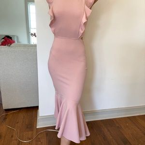Baby pink dress